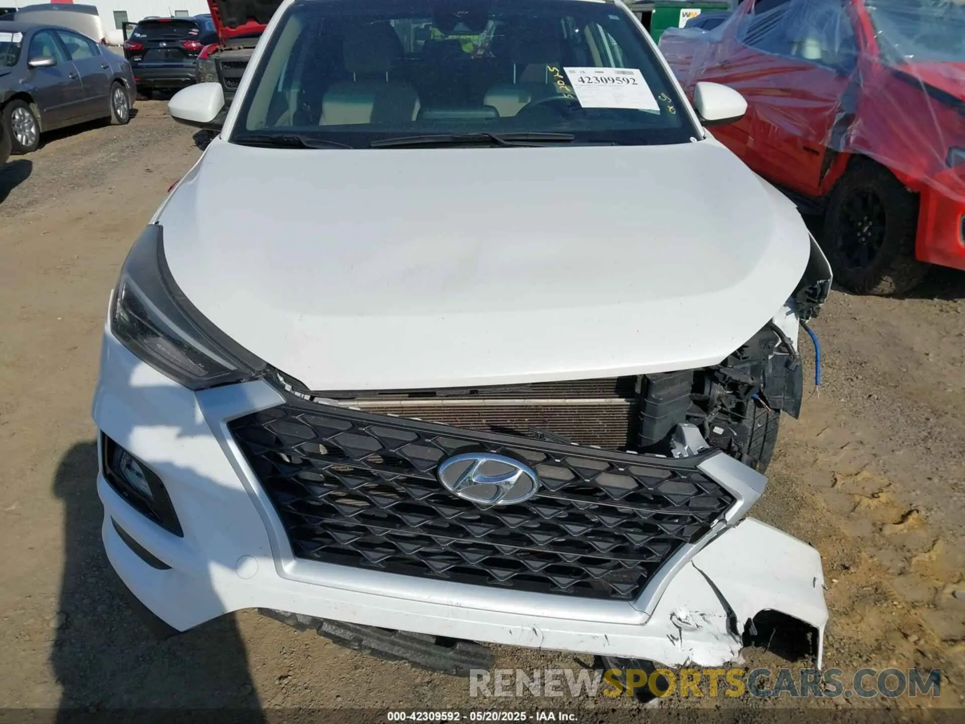 12 Фотография поврежденного автомобиля KM8J3CAL5LU111920 HYUNDAI TUCSON 2020