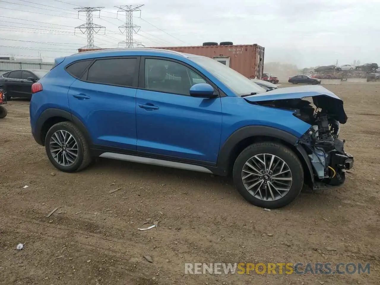 4 Photograph of a damaged car KM8J3CAL5LU169784 HYUNDAI TUCSON 2020