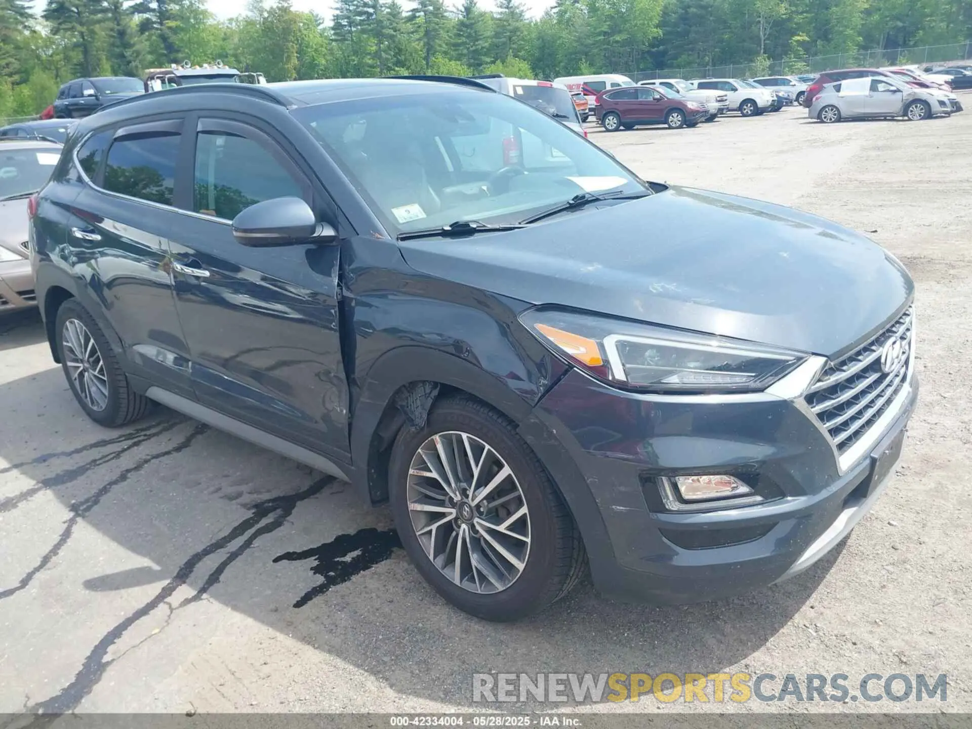 1 Photograph of a damaged car KM8J3CAL6LU207989 HYUNDAI TUCSON 2020