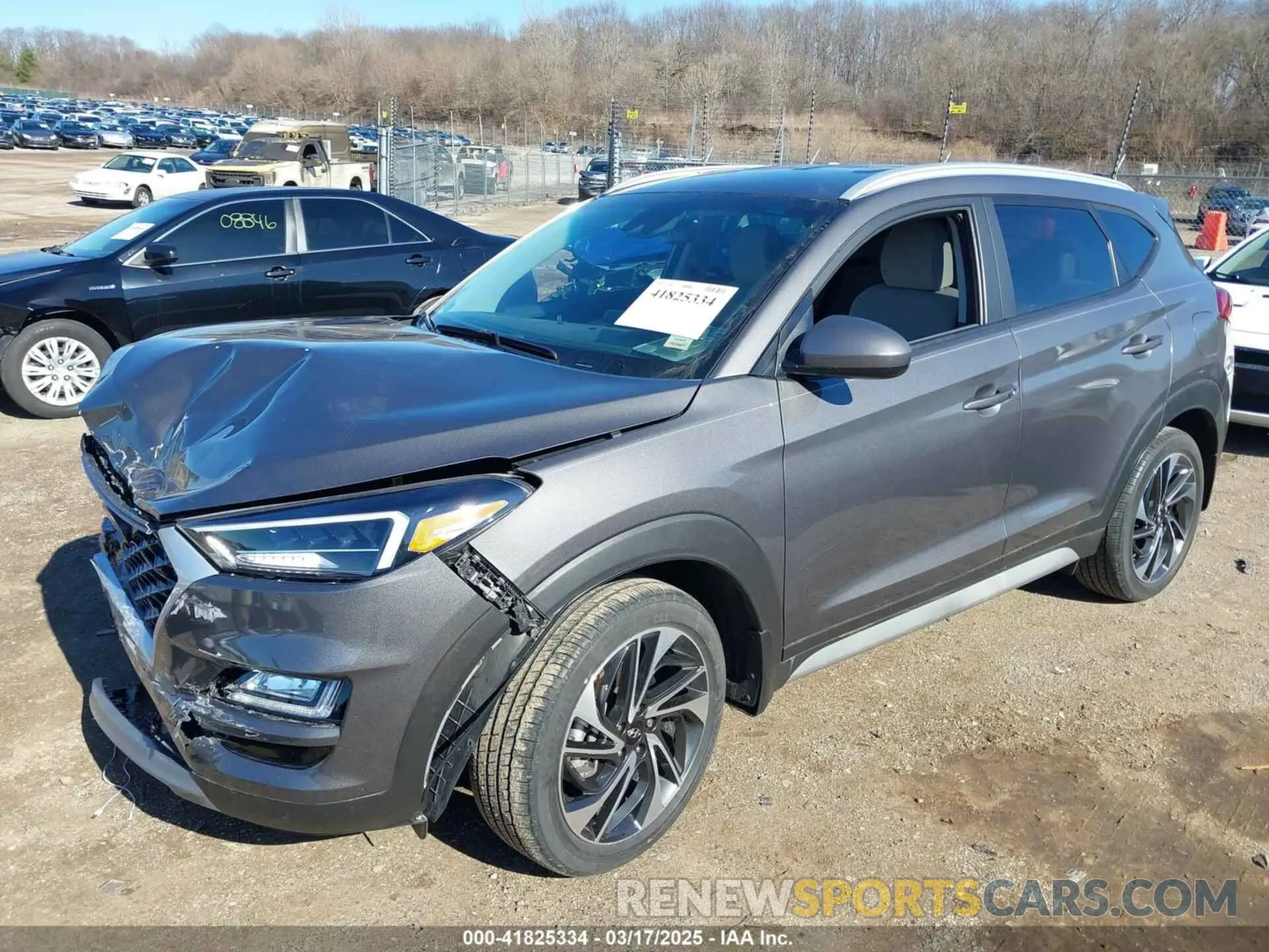 2 Фотография поврежденного автомобиля KM8J3CAL6LU278948 HYUNDAI TUCSON 2020