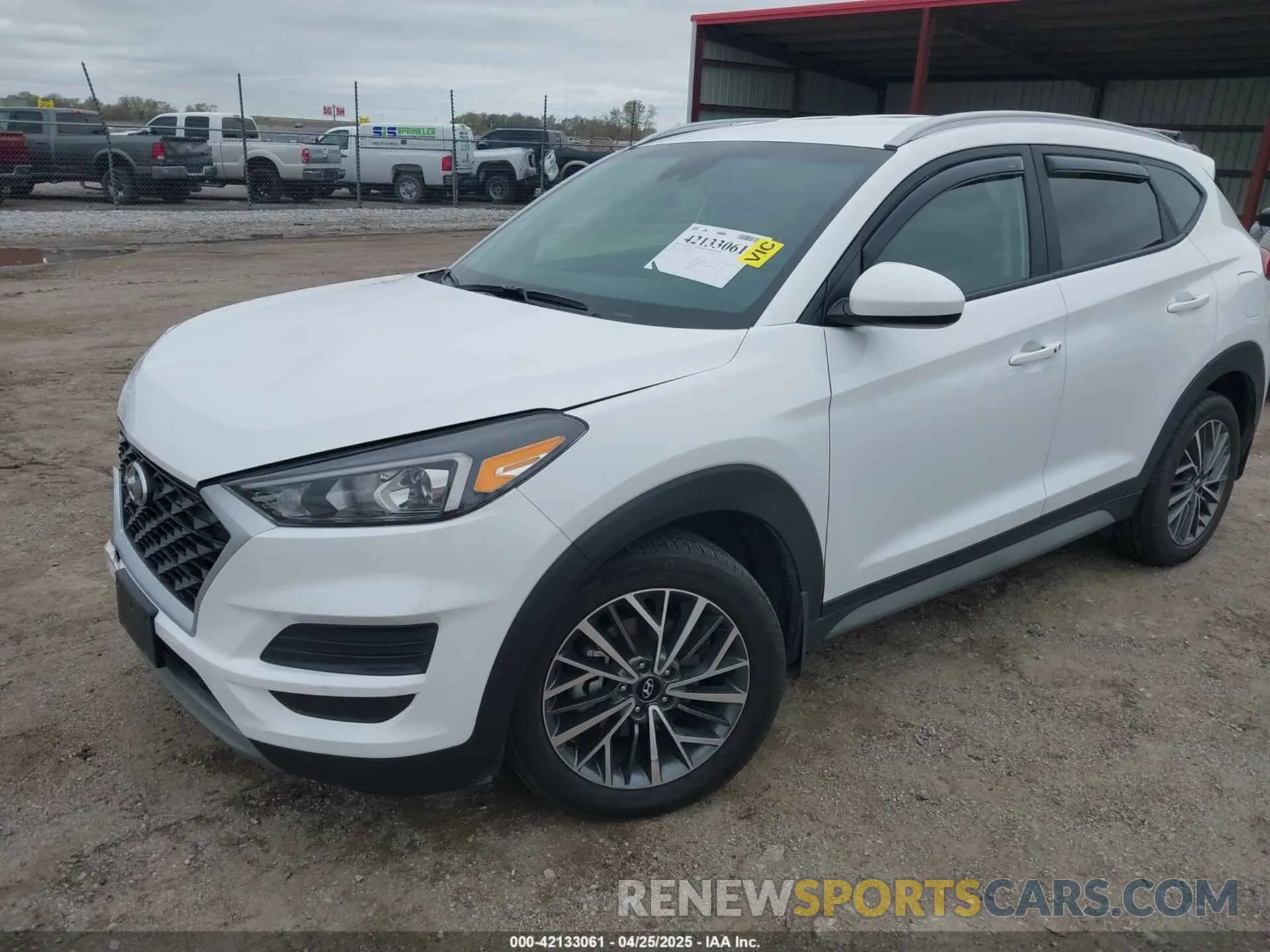 2 Фотография поврежденного автомобиля KM8J3CAL7LU179054 HYUNDAI TUCSON 2020