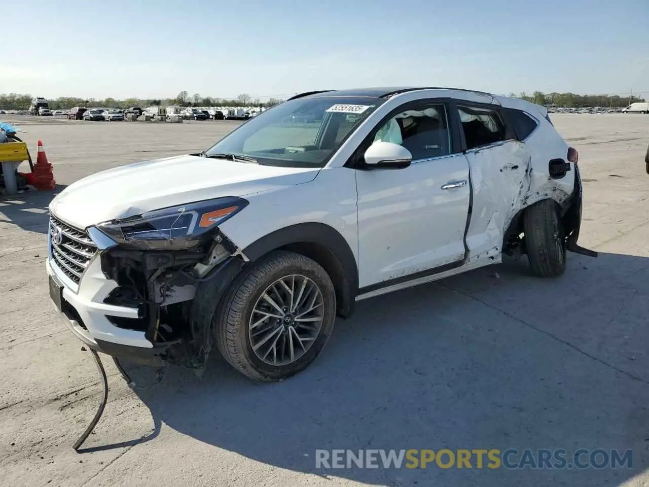 1 Фотография поврежденного автомобиля KM8J3CAL7LU261950 HYUNDAI TUCSON 2020