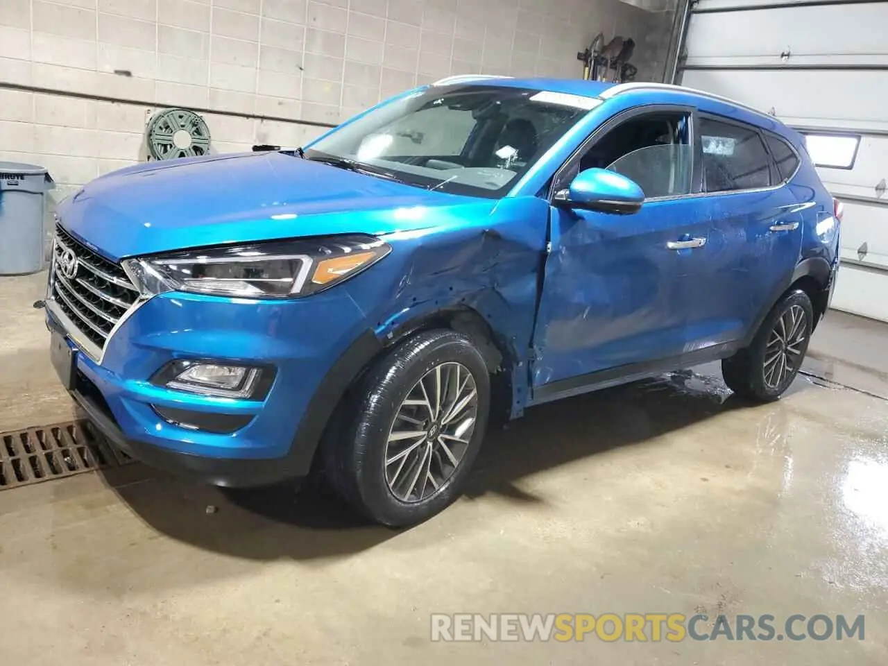 1 Photograph of a damaged car KM8J3CAL8LU109479 HYUNDAI TUCSON 2020
