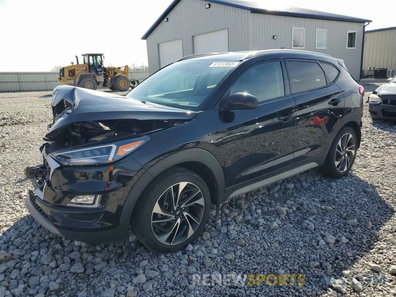 1 Photograph of a damaged car KM8J3CALXLU165360 HYUNDAI TUCSON 2020