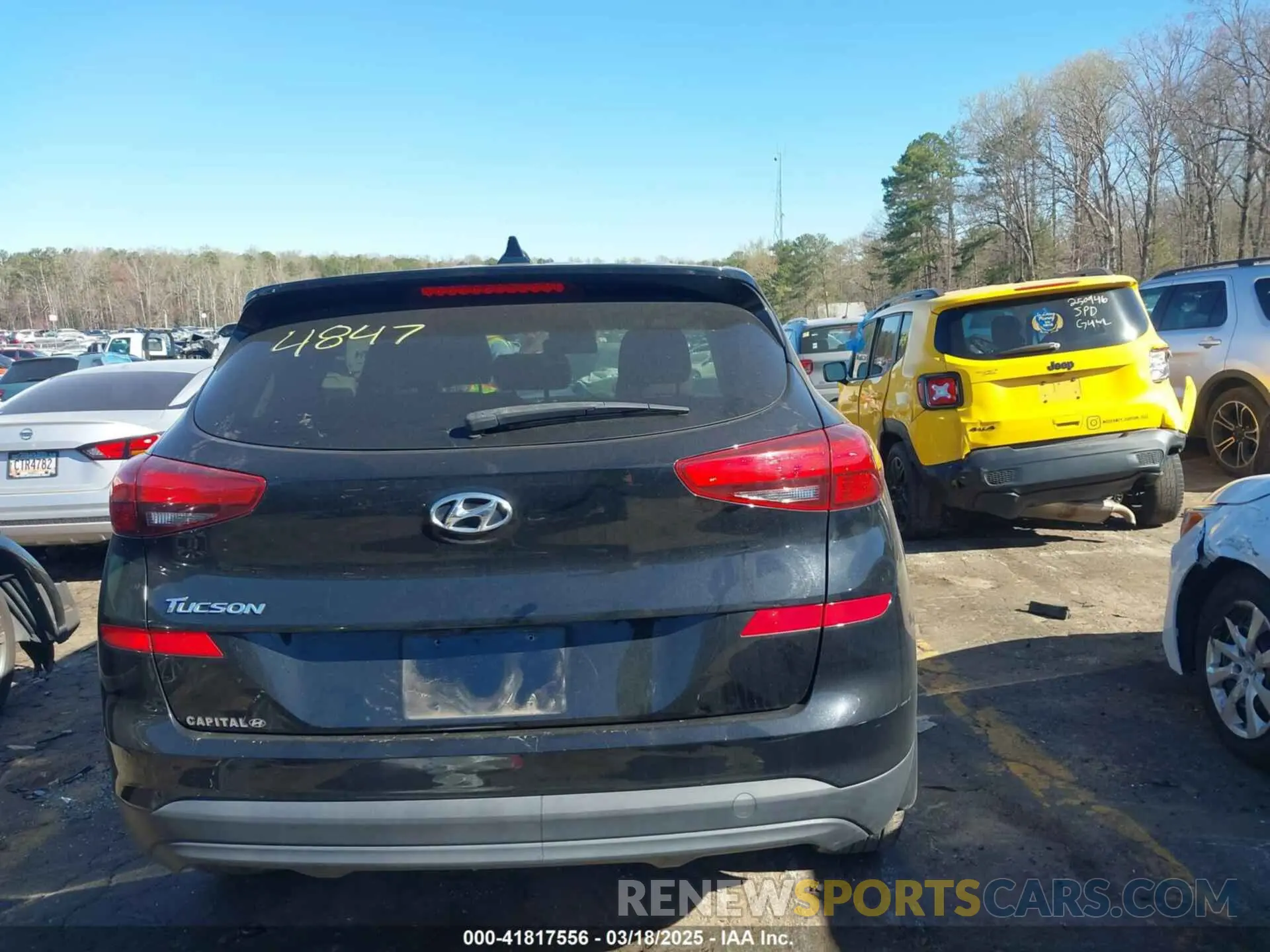 16 Photograph of a damaged car KM8J23A40MU334847 HYUNDAI TUCSON 2021