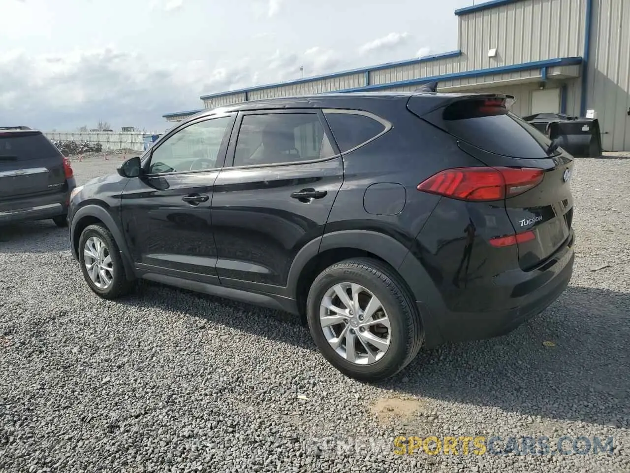 2 Photograph of a damaged car KM8J23A41MU299106 HYUNDAI TUCSON 2021