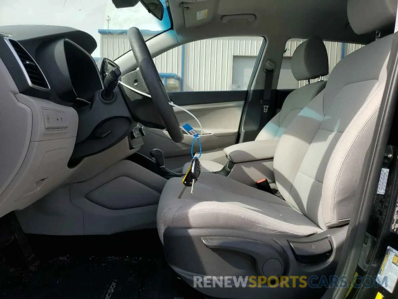 7 Photograph of a damaged car KM8J23A41MU299106 HYUNDAI TUCSON 2021
