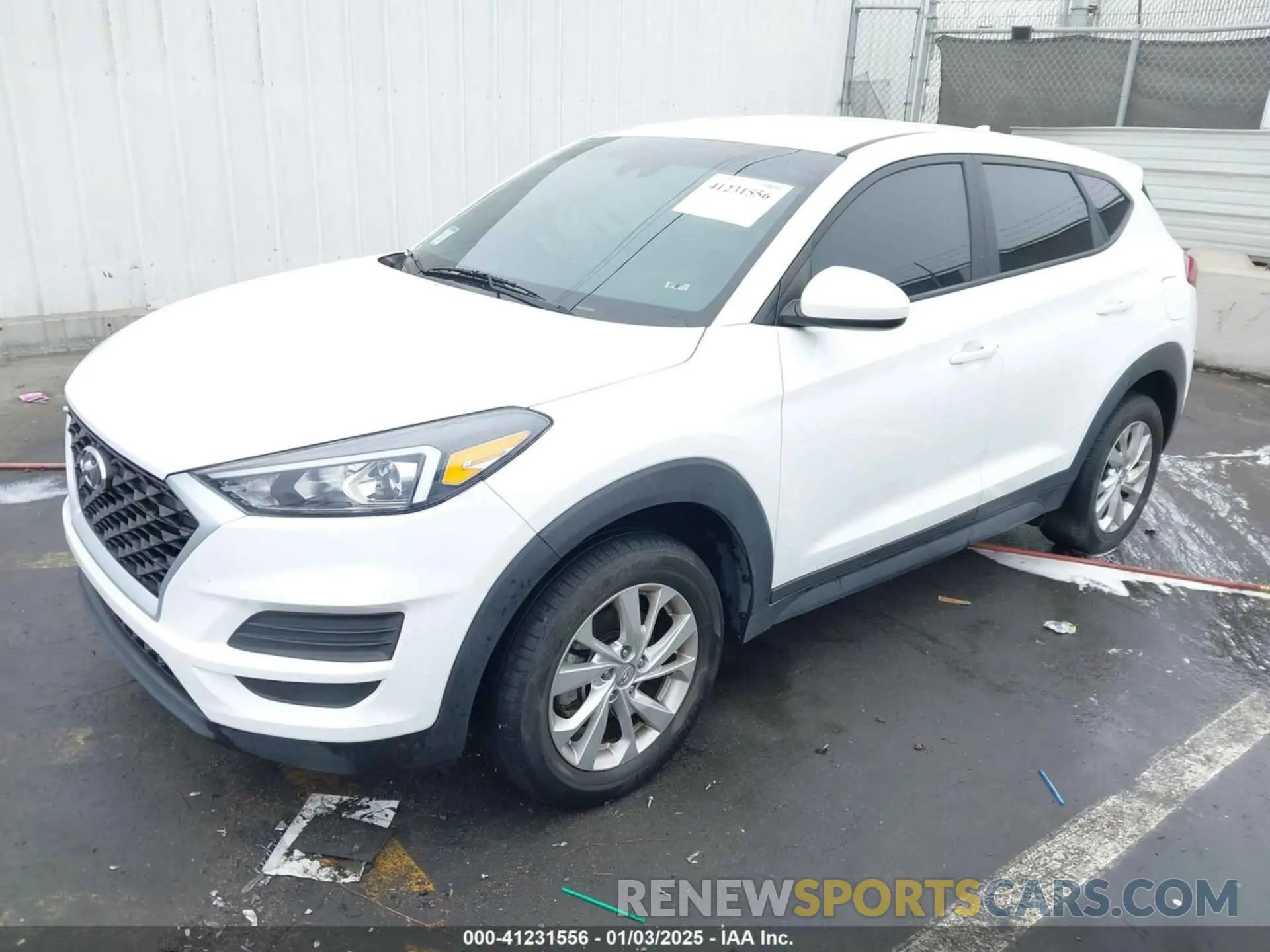 2 Photograph of a damaged car KM8J23A41MU327132 HYUNDAI TUCSON 2021