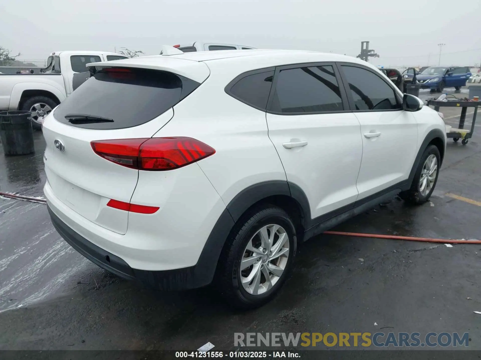 4 Photograph of a damaged car KM8J23A41MU327132 HYUNDAI TUCSON 2021