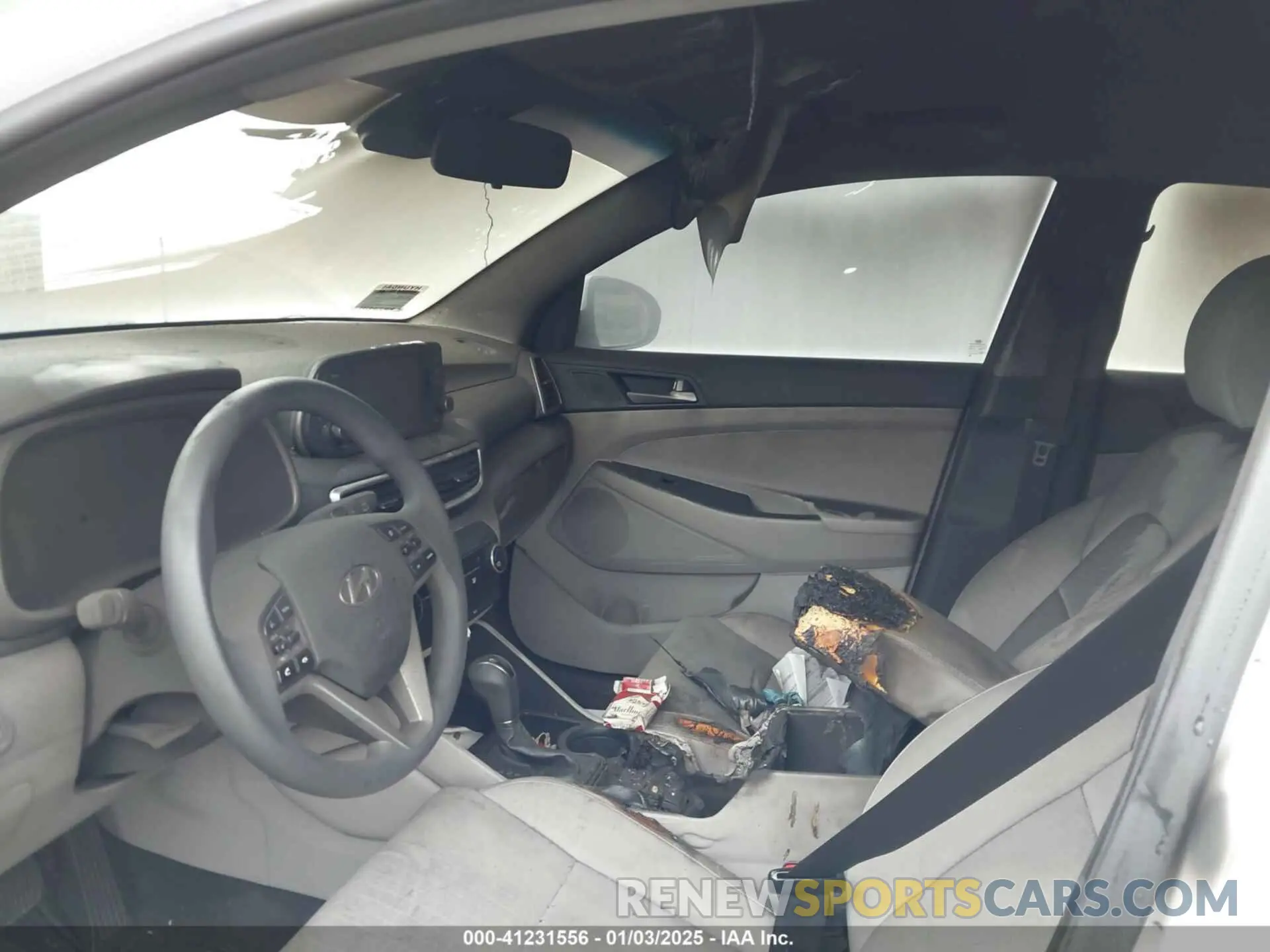 6 Photograph of a damaged car KM8J23A41MU327132 HYUNDAI TUCSON 2021