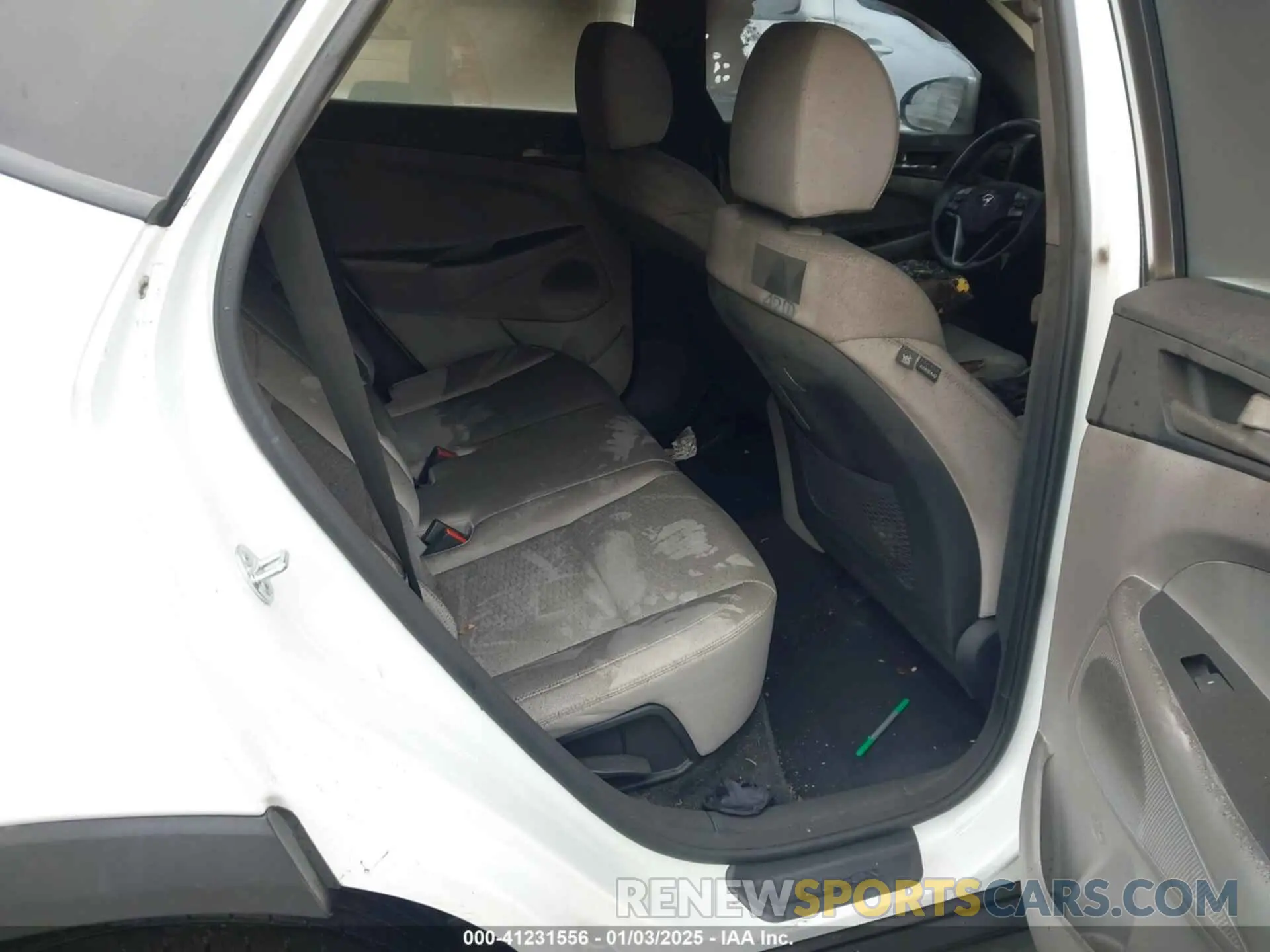 8 Photograph of a damaged car KM8J23A41MU327132 HYUNDAI TUCSON 2021