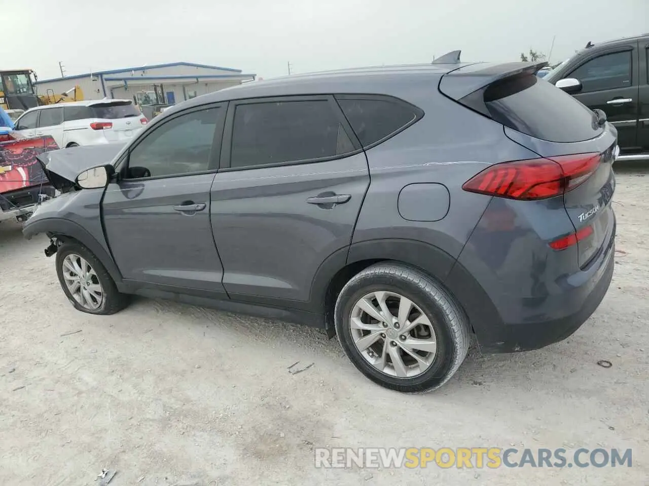 2 Фотография поврежденного автомобиля KM8J23A43MU382665 HYUNDAI TUCSON 2021