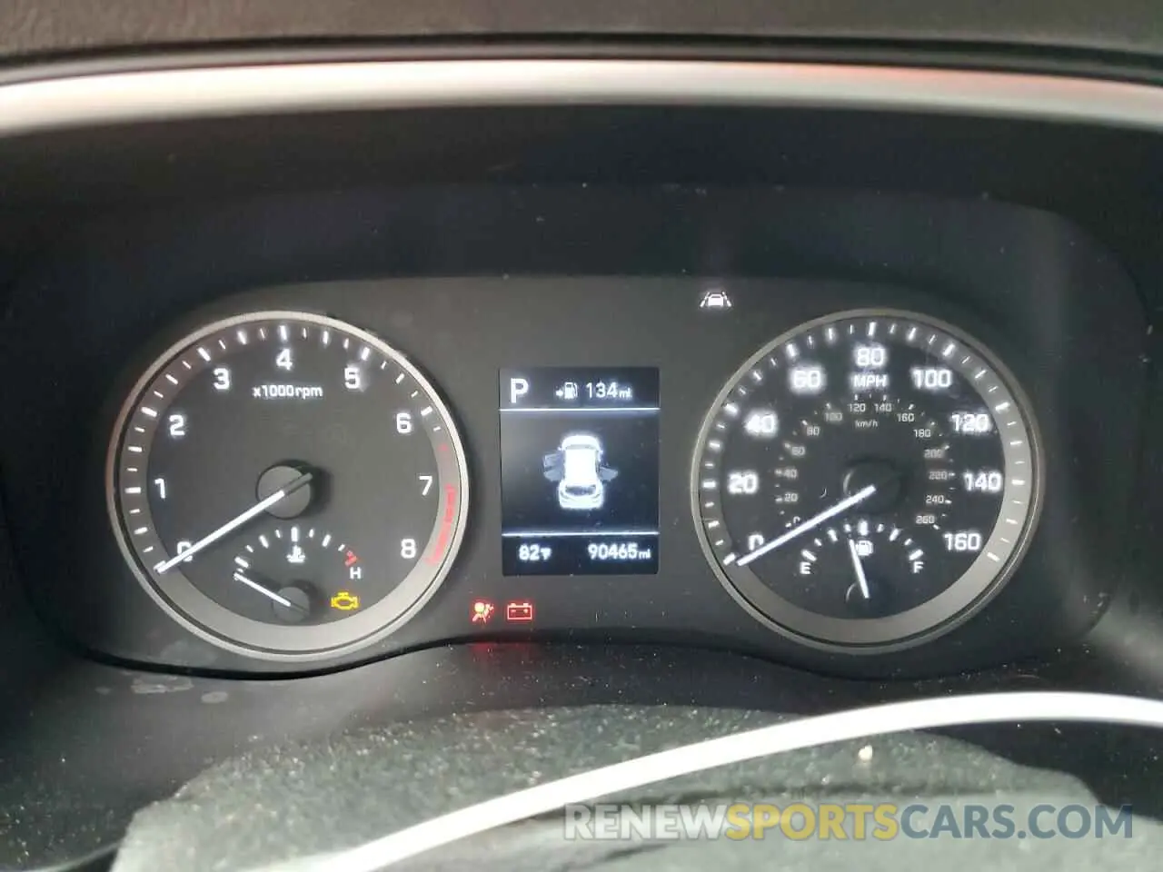 9 Фотография поврежденного автомобиля KM8J23A43MU382665 HYUNDAI TUCSON 2021