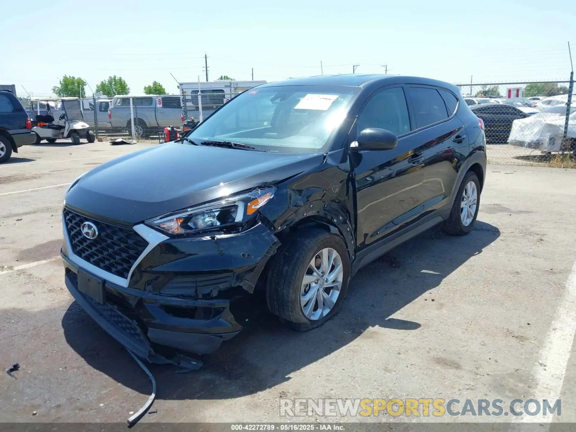 2 Фотография поврежденного автомобиля KM8J23A43MU400680 HYUNDAI TUCSON 2021