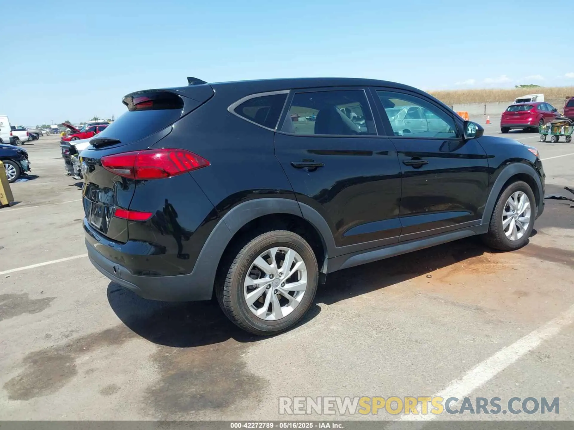 4 Фотография поврежденного автомобиля KM8J23A43MU400680 HYUNDAI TUCSON 2021
