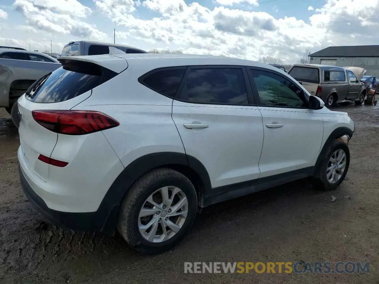 3 Фотография поврежденного автомобиля KM8J23A44MU290139 HYUNDAI TUCSON 2021