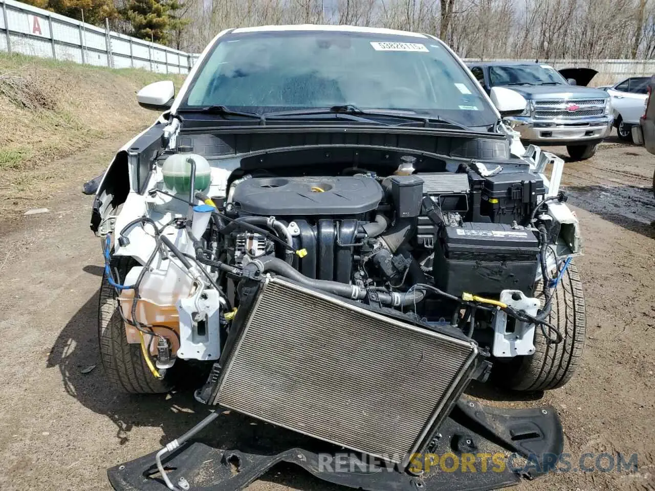 5 Фотография поврежденного автомобиля KM8J23A44MU290139 HYUNDAI TUCSON 2021