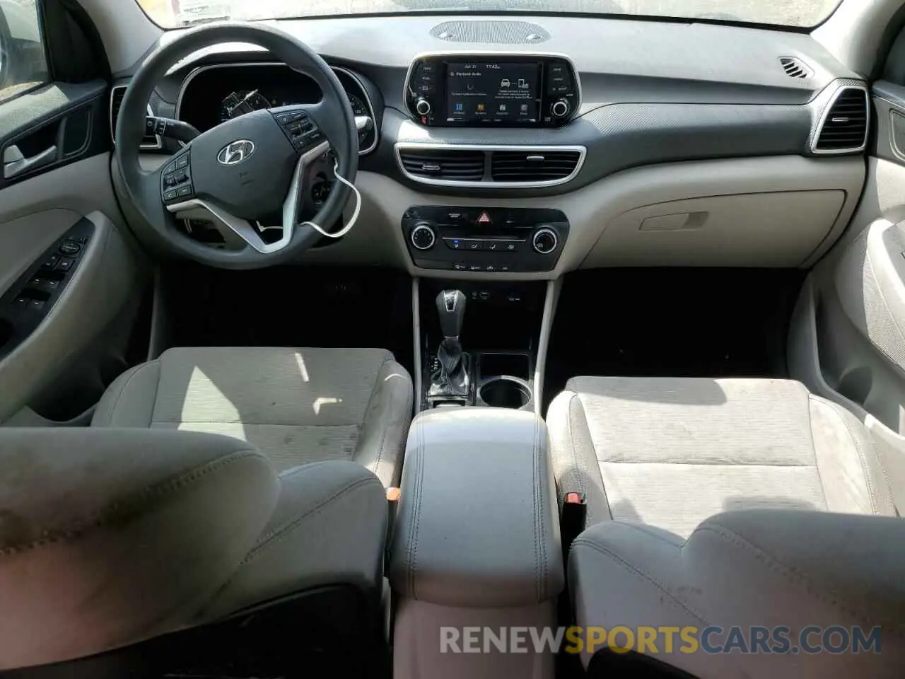 8 Фотография поврежденного автомобиля KM8J23A44MU290139 HYUNDAI TUCSON 2021