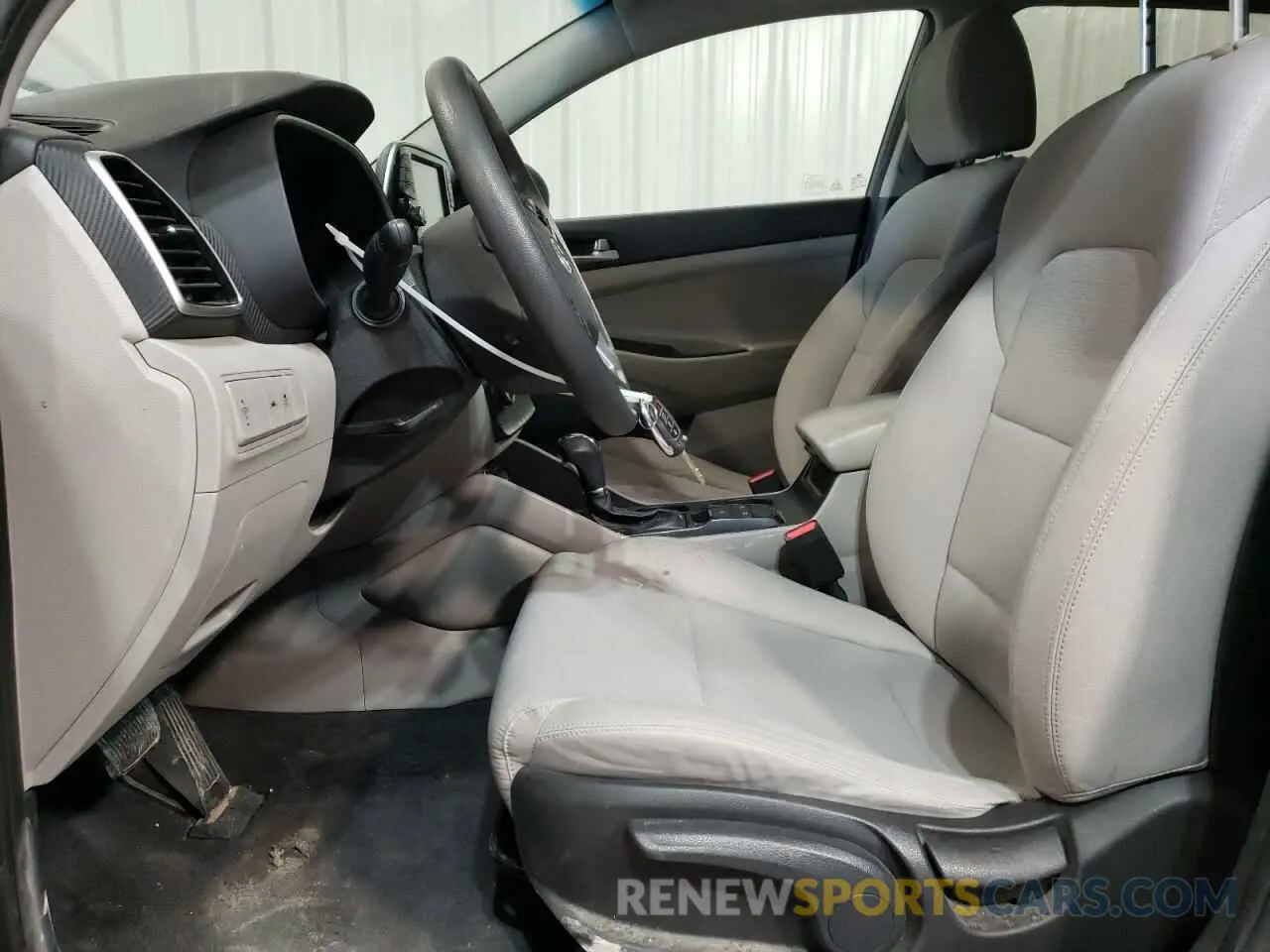 7 Photograph of a damaged car KM8J23A44MU406858 HYUNDAI TUCSON 2021