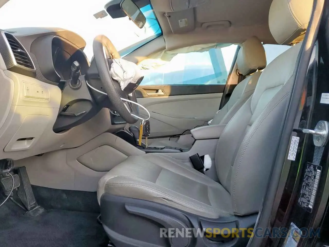 7 Photograph of a damaged car KM8J23A45MU290540 HYUNDAI TUCSON 2021