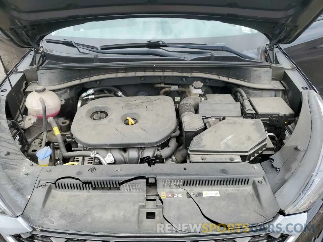 12 Photograph of a damaged car KM8J23A45MU389200 HYUNDAI TUCSON 2021
