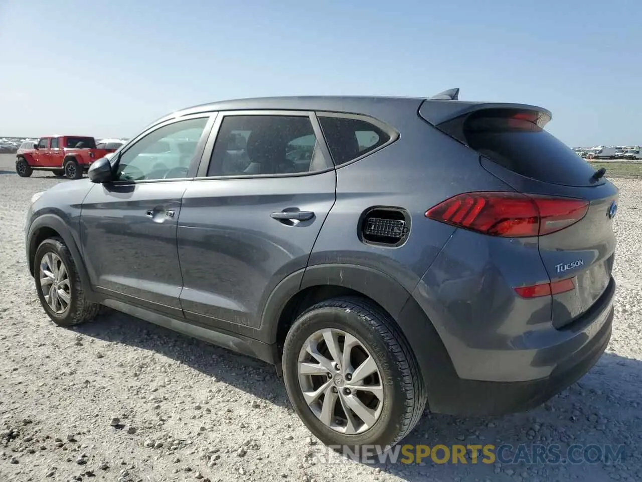 2 Photograph of a damaged car KM8J23A45MU400261 HYUNDAI TUCSON 2021