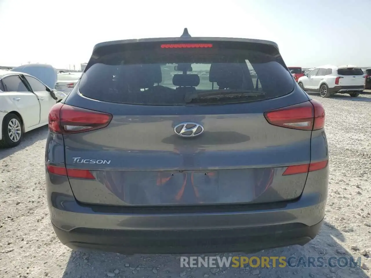 6 Photograph of a damaged car KM8J23A45MU400261 HYUNDAI TUCSON 2021