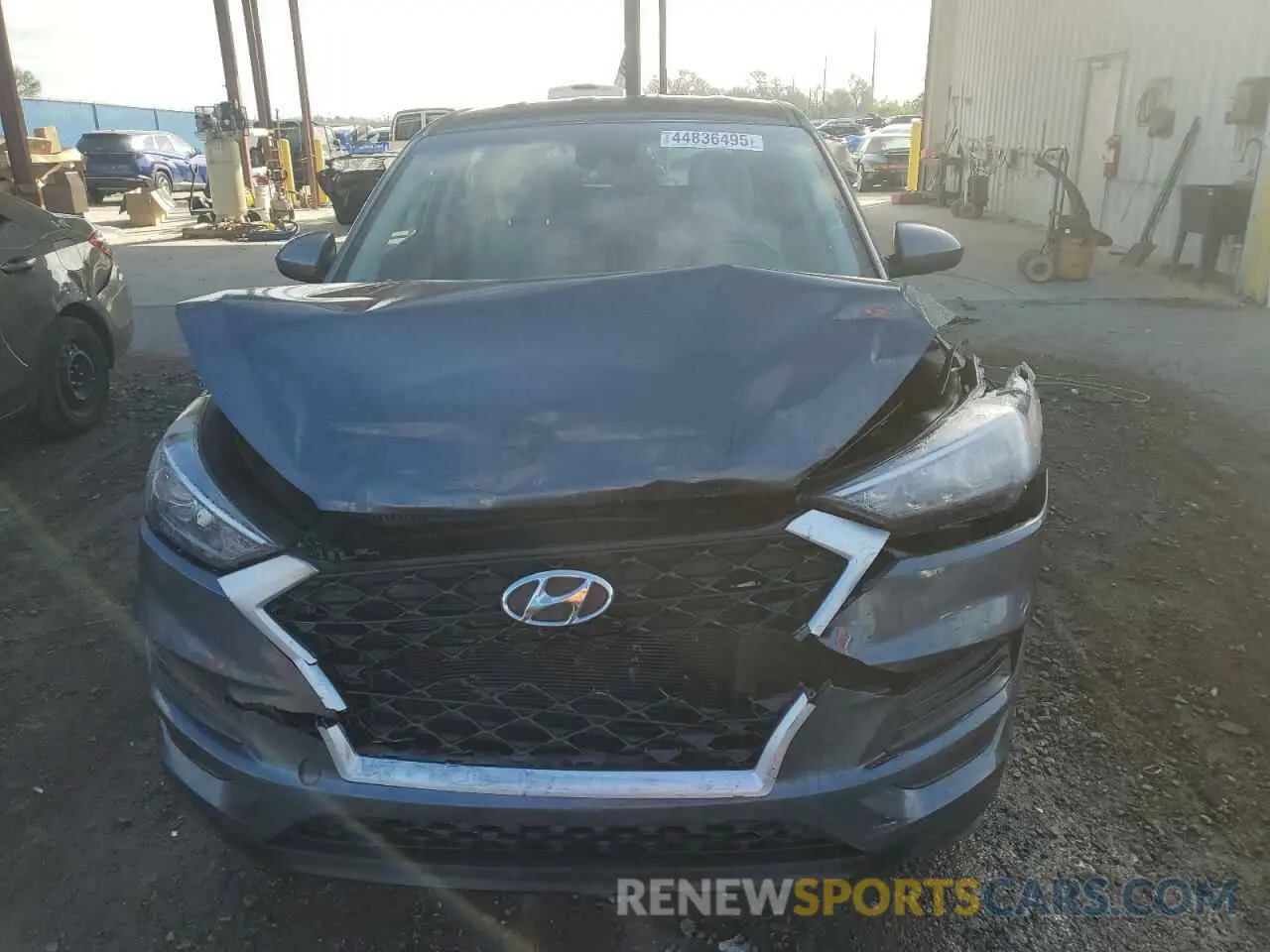 5 Photograph of a damaged car KM8J23A46MU383292 HYUNDAI TUCSON 2021