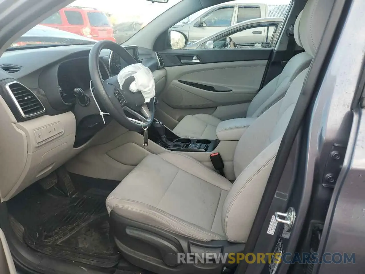 7 Photograph of a damaged car KM8J23A46MU383292 HYUNDAI TUCSON 2021