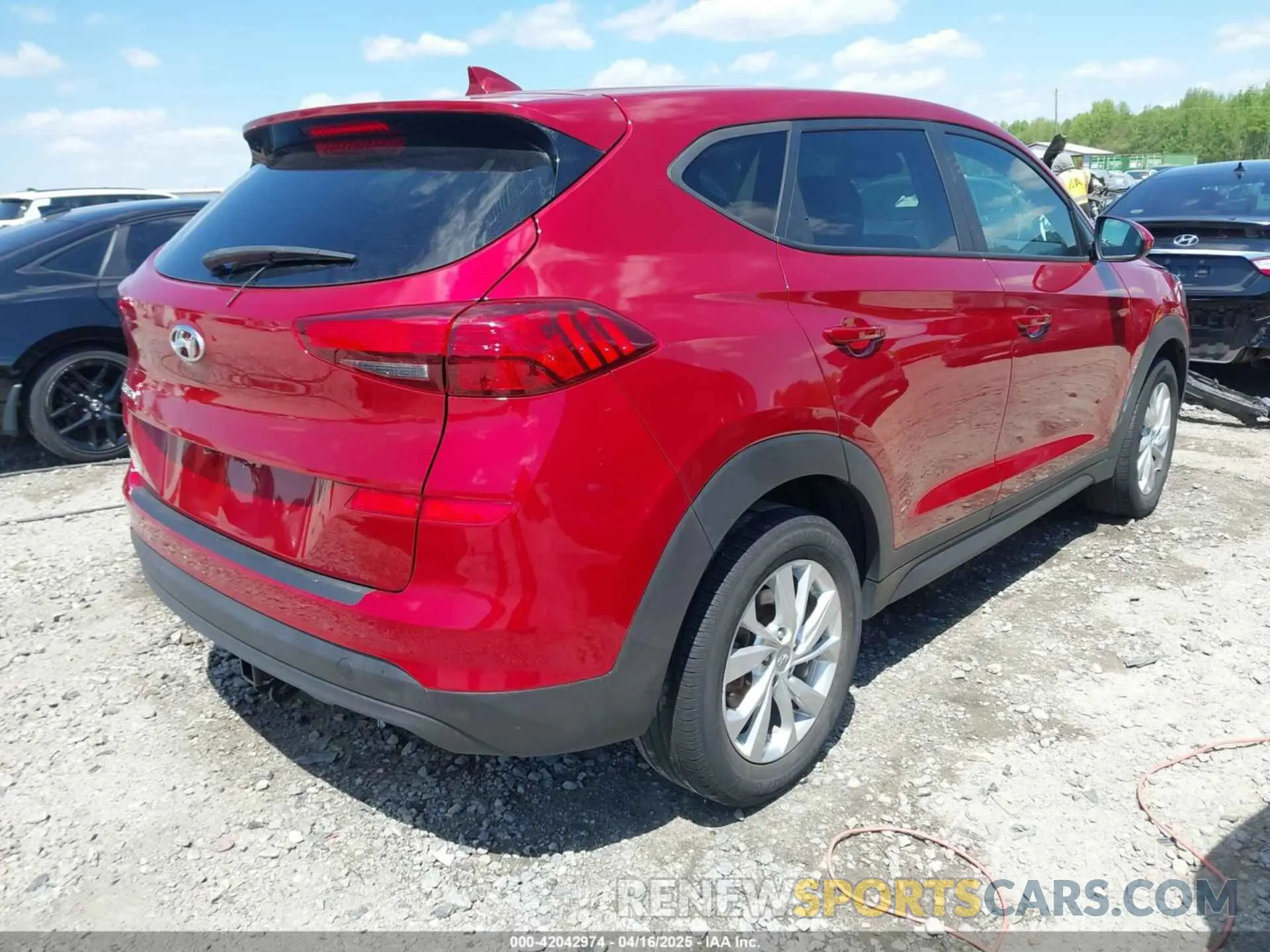 4 Фотография поврежденного автомобиля KM8J23A47MU379915 HYUNDAI TUCSON 2021