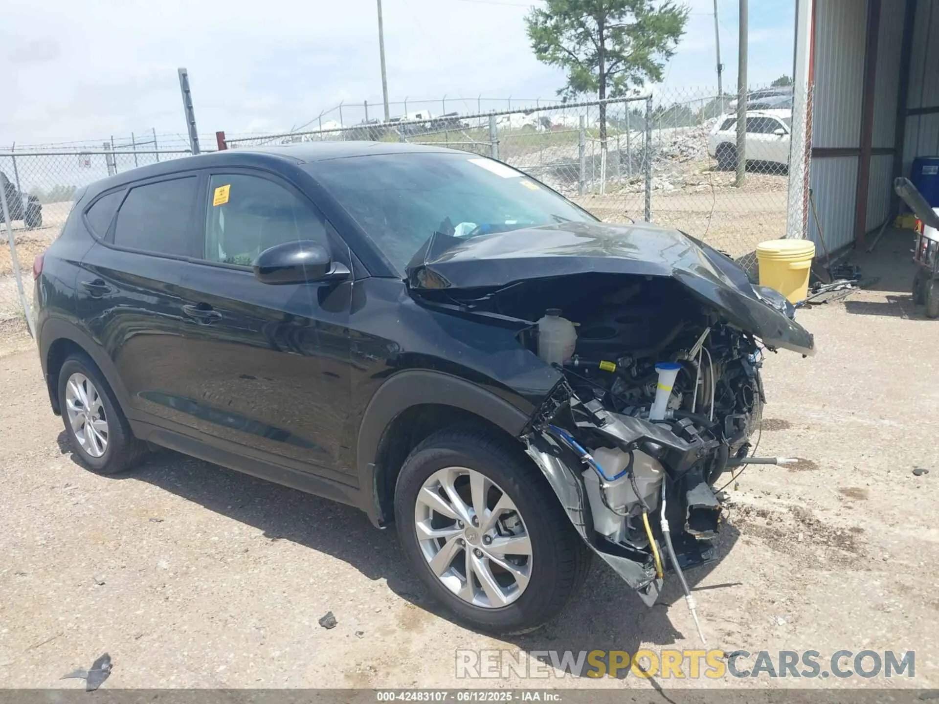 13 Photograph of a damaged car KM8J23A48MU326544 HYUNDAI TUCSON 2021