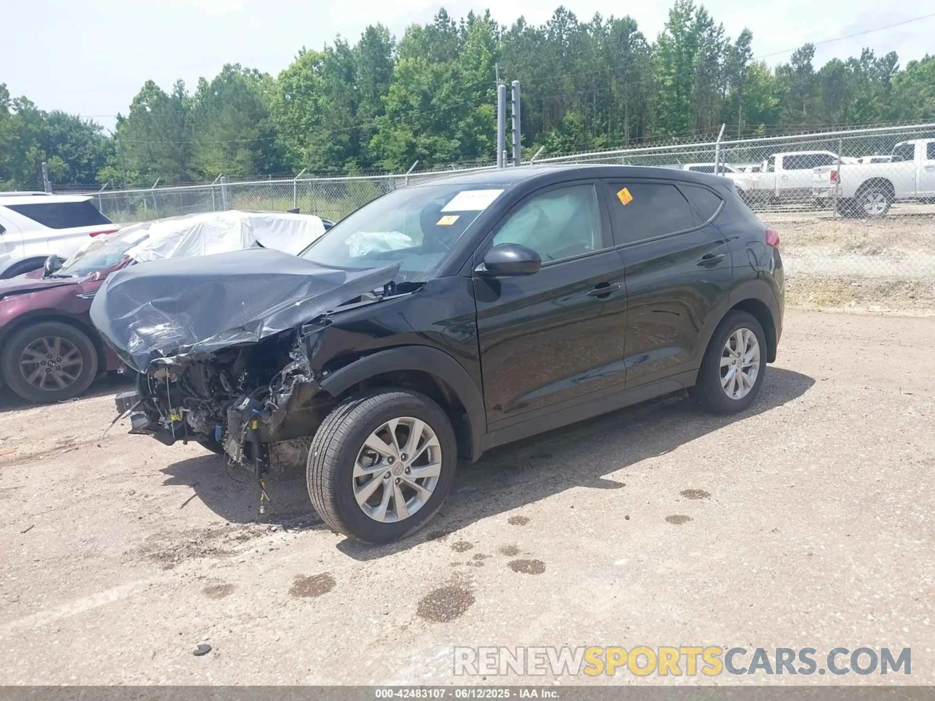 2 Photograph of a damaged car KM8J23A48MU326544 HYUNDAI TUCSON 2021