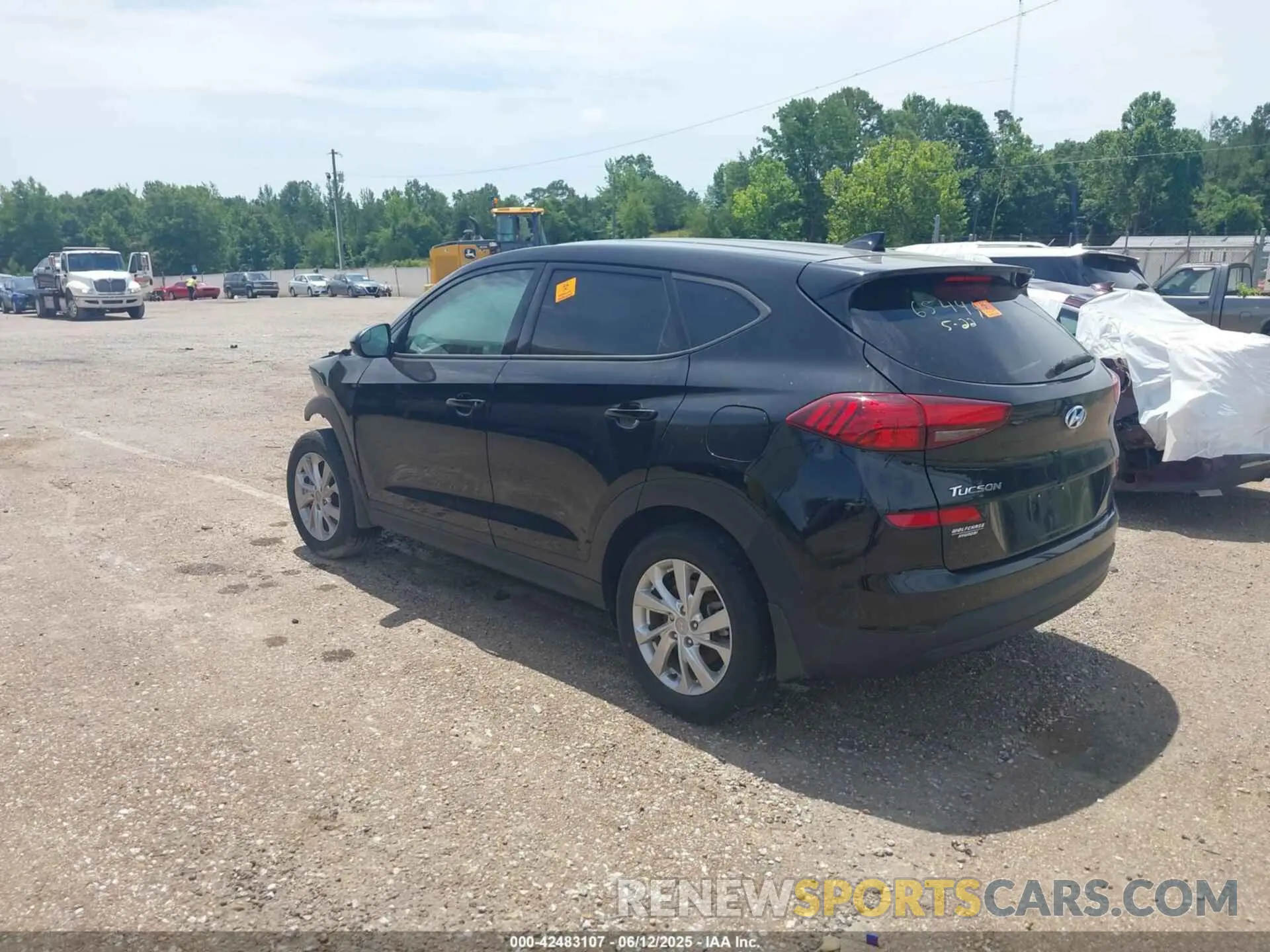 3 Photograph of a damaged car KM8J23A48MU326544 HYUNDAI TUCSON 2021