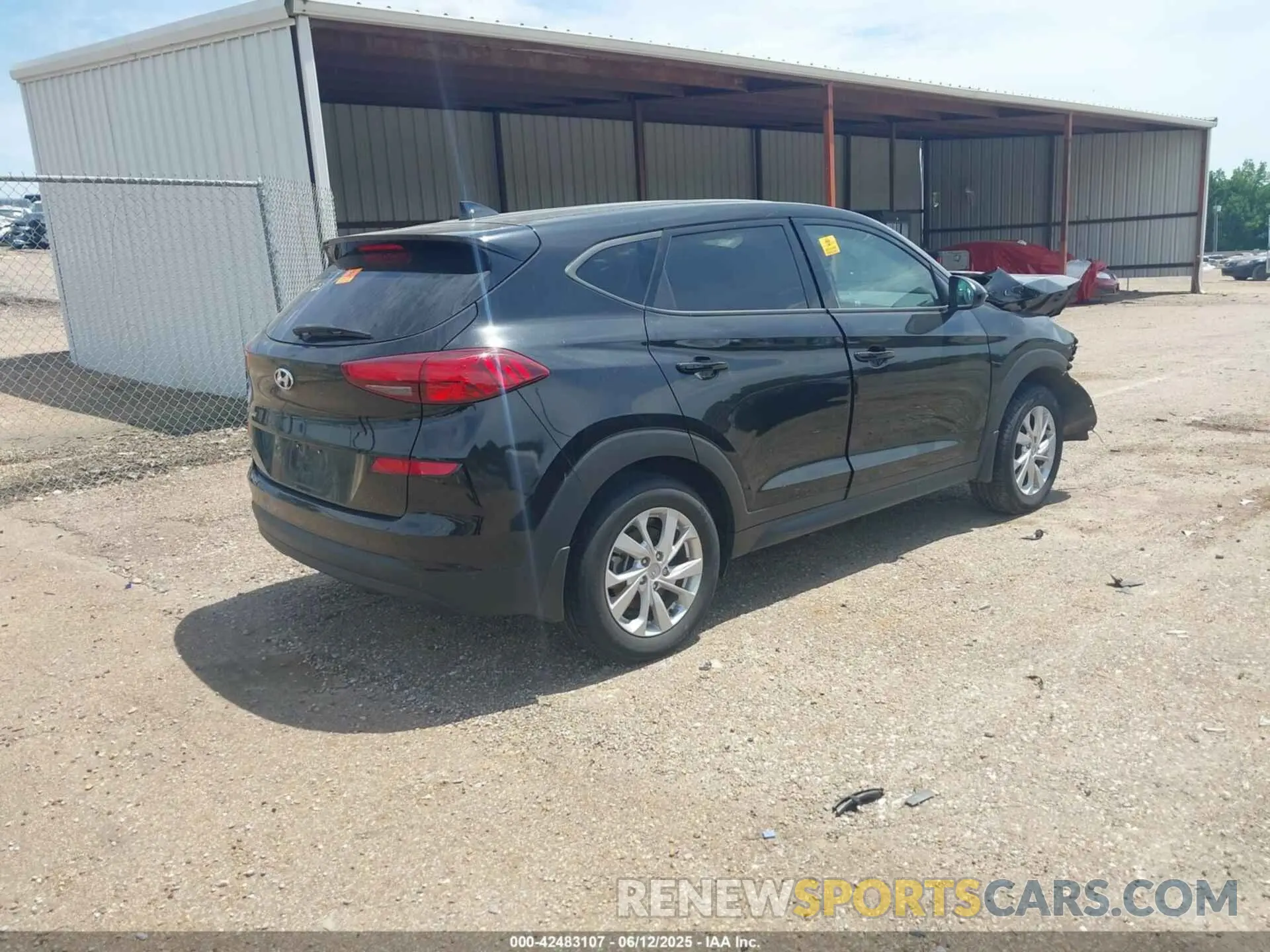 4 Photograph of a damaged car KM8J23A48MU326544 HYUNDAI TUCSON 2021