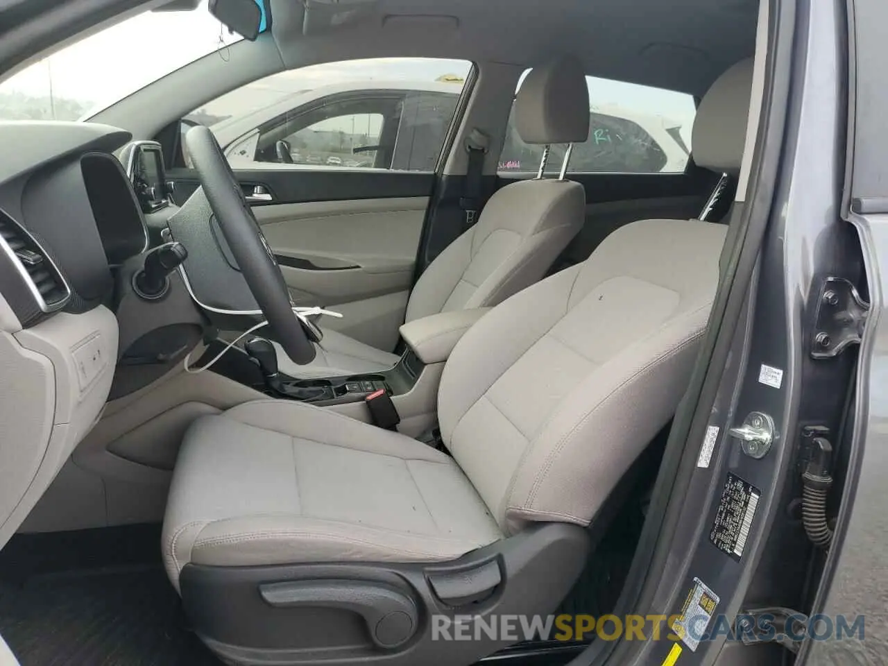 7 Photograph of a damaged car KM8J23A48MU408192 HYUNDAI TUCSON 2021