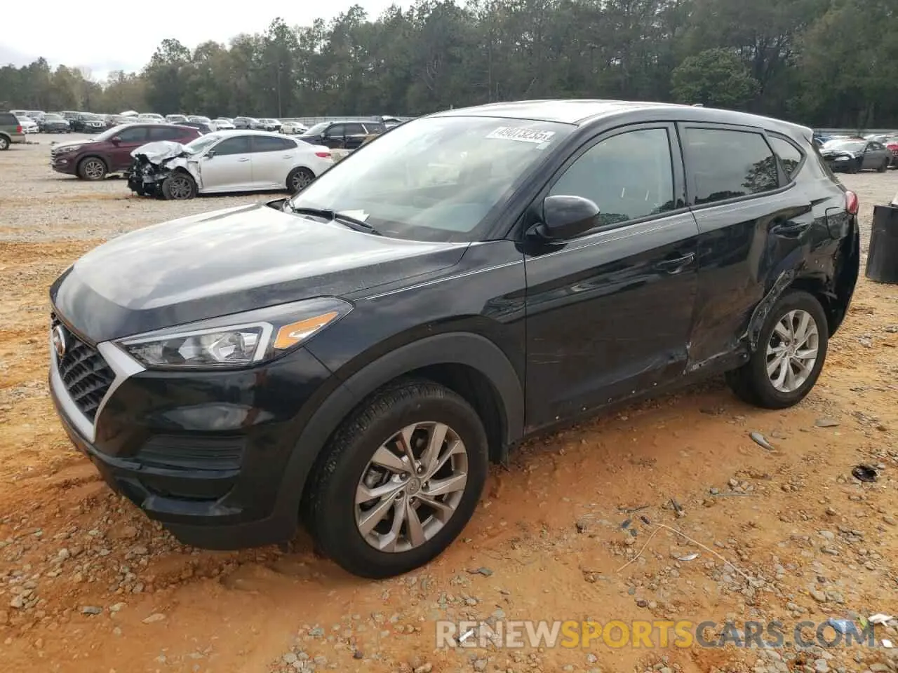 1 Фотография поврежденного автомобиля KM8J23A49MU290332 HYUNDAI TUCSON 2021