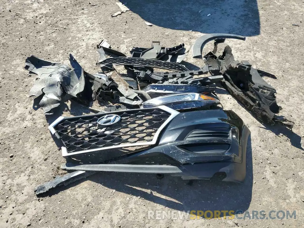 14 Photograph of a damaged car KM8J23A49MU305489 HYUNDAI TUCSON 2021