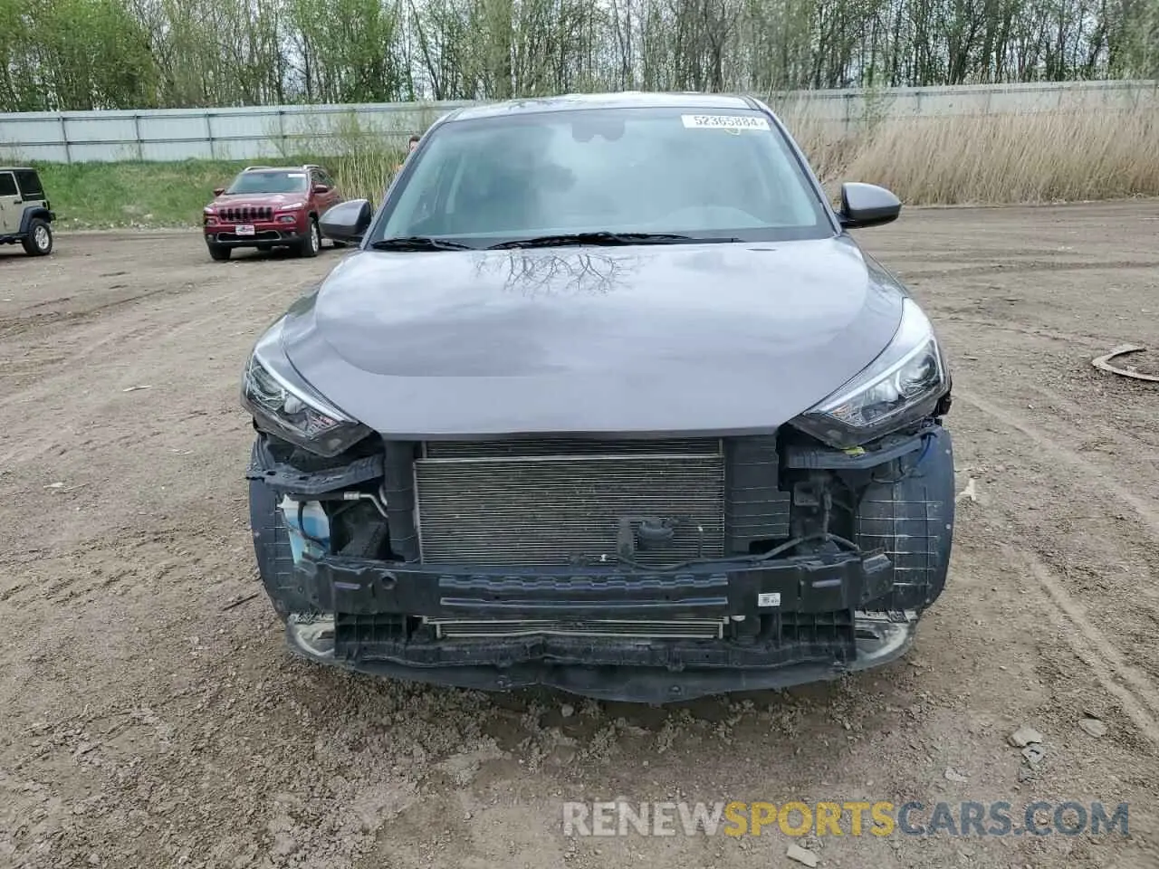 5 Photograph of a damaged car KM8J23A49MU362792 HYUNDAI TUCSON 2021