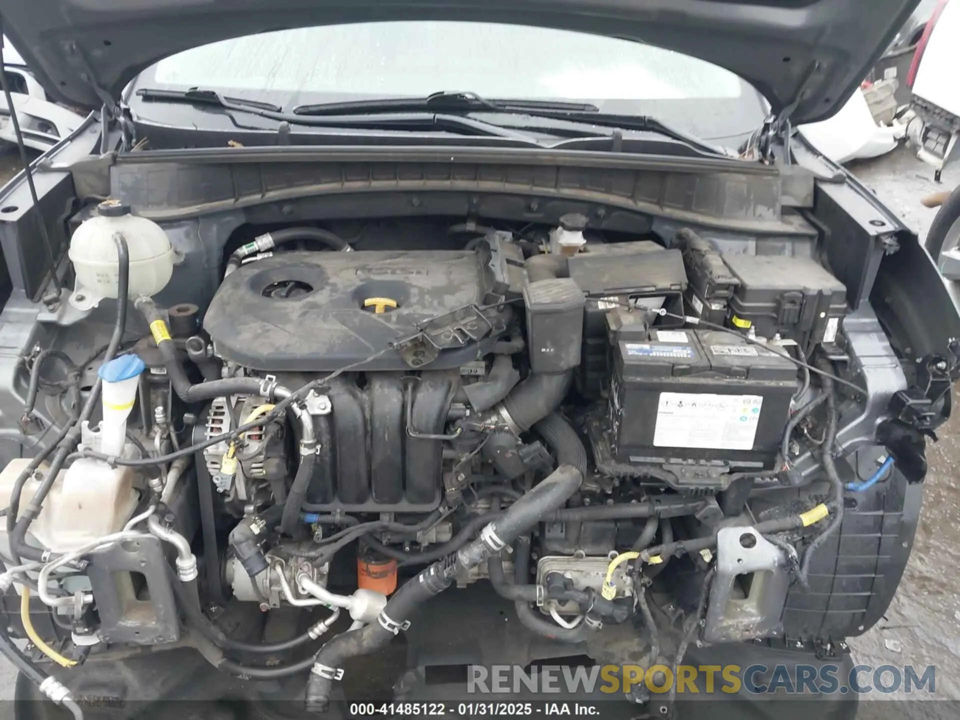 10 Фотография поврежденного автомобиля KM8J23A4XMU311804 HYUNDAI TUCSON 2021