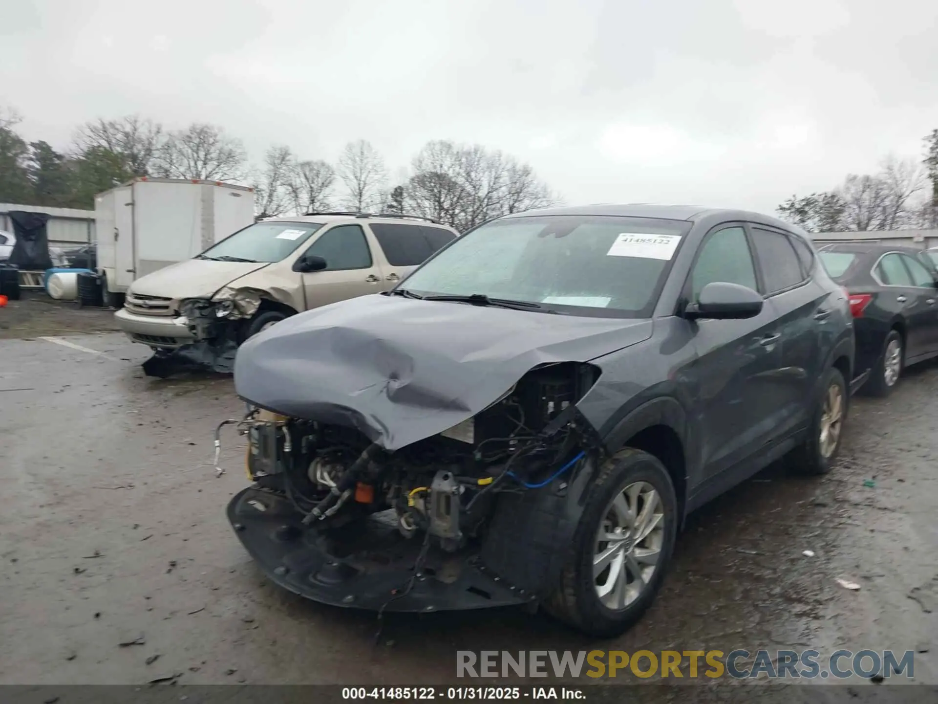 2 Фотография поврежденного автомобиля KM8J23A4XMU311804 HYUNDAI TUCSON 2021