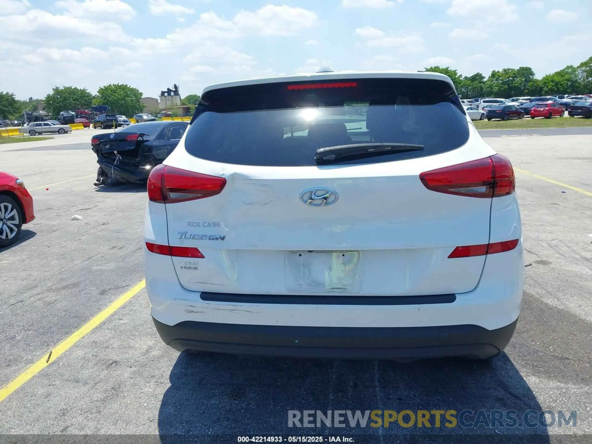 16 Photograph of a damaged car KM8J23A4XMU319045 HYUNDAI TUCSON 2021