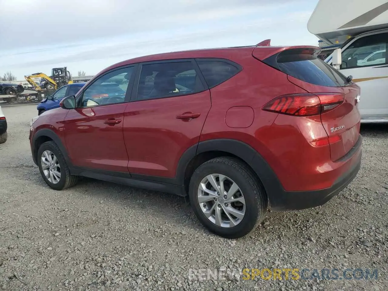 2 Photograph of a damaged car KM8J23A4XMU379892 HYUNDAI TUCSON 2021