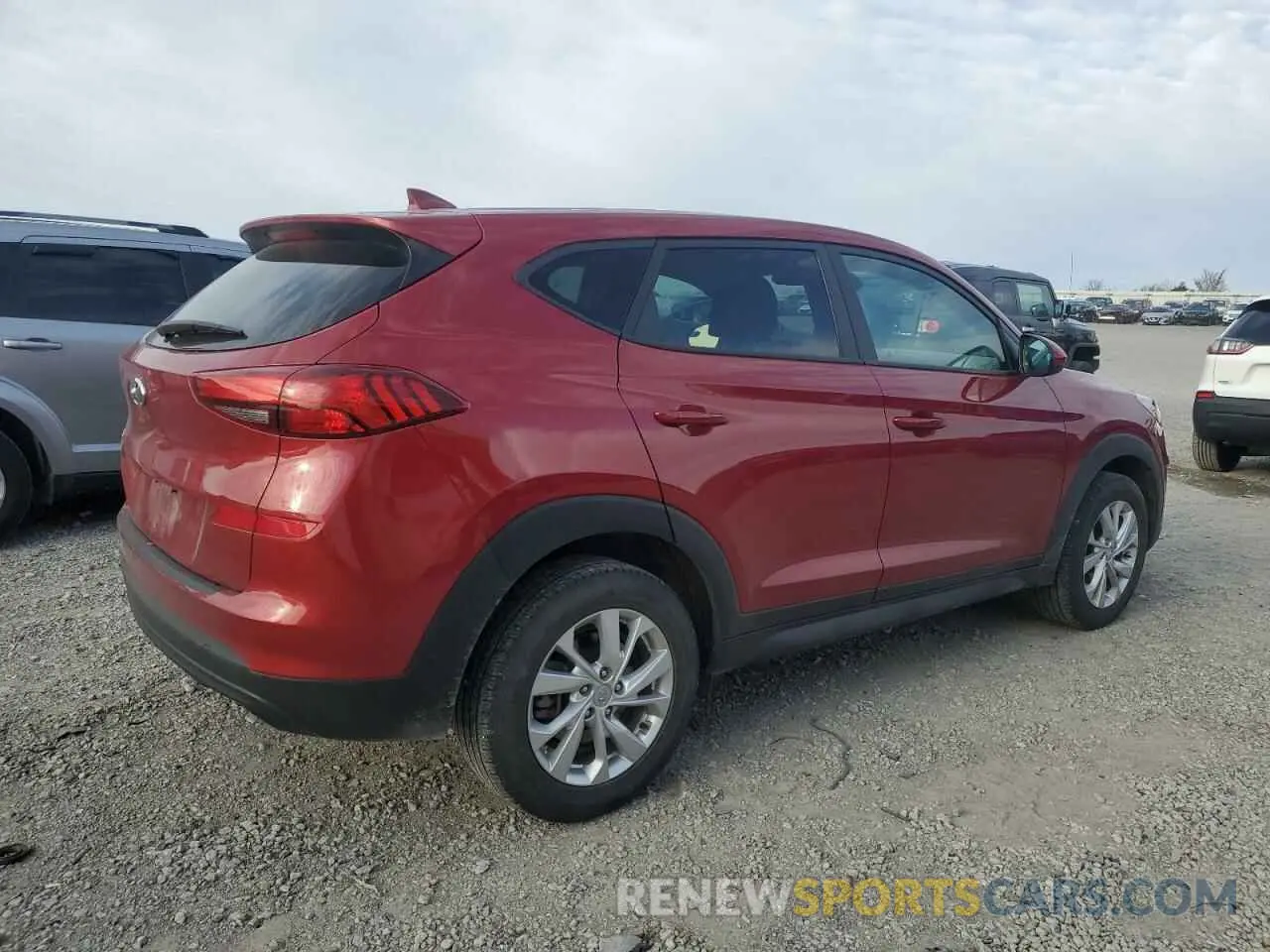 3 Photograph of a damaged car KM8J23A4XMU379892 HYUNDAI TUCSON 2021