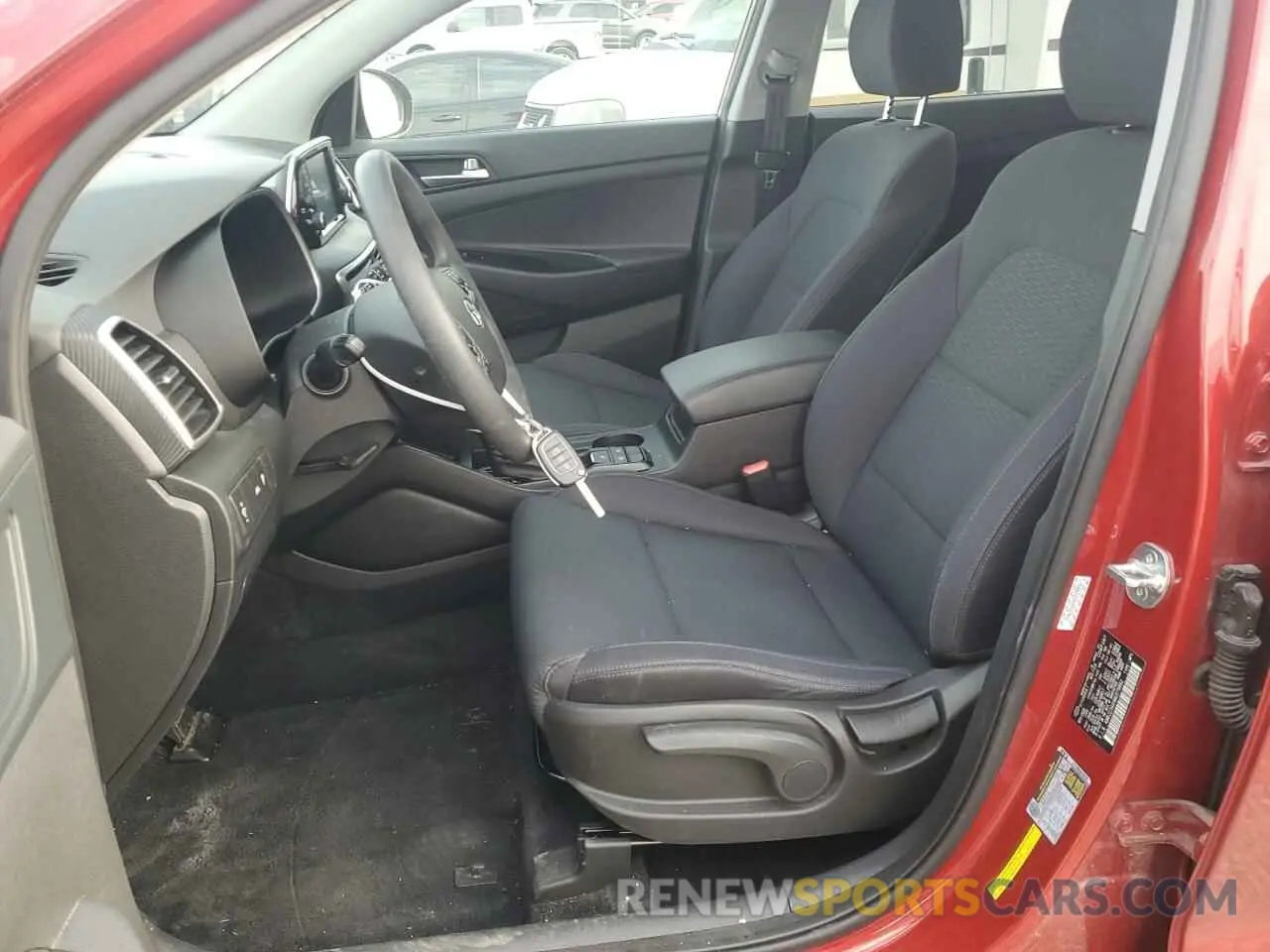 7 Photograph of a damaged car KM8J23A4XMU379892 HYUNDAI TUCSON 2021