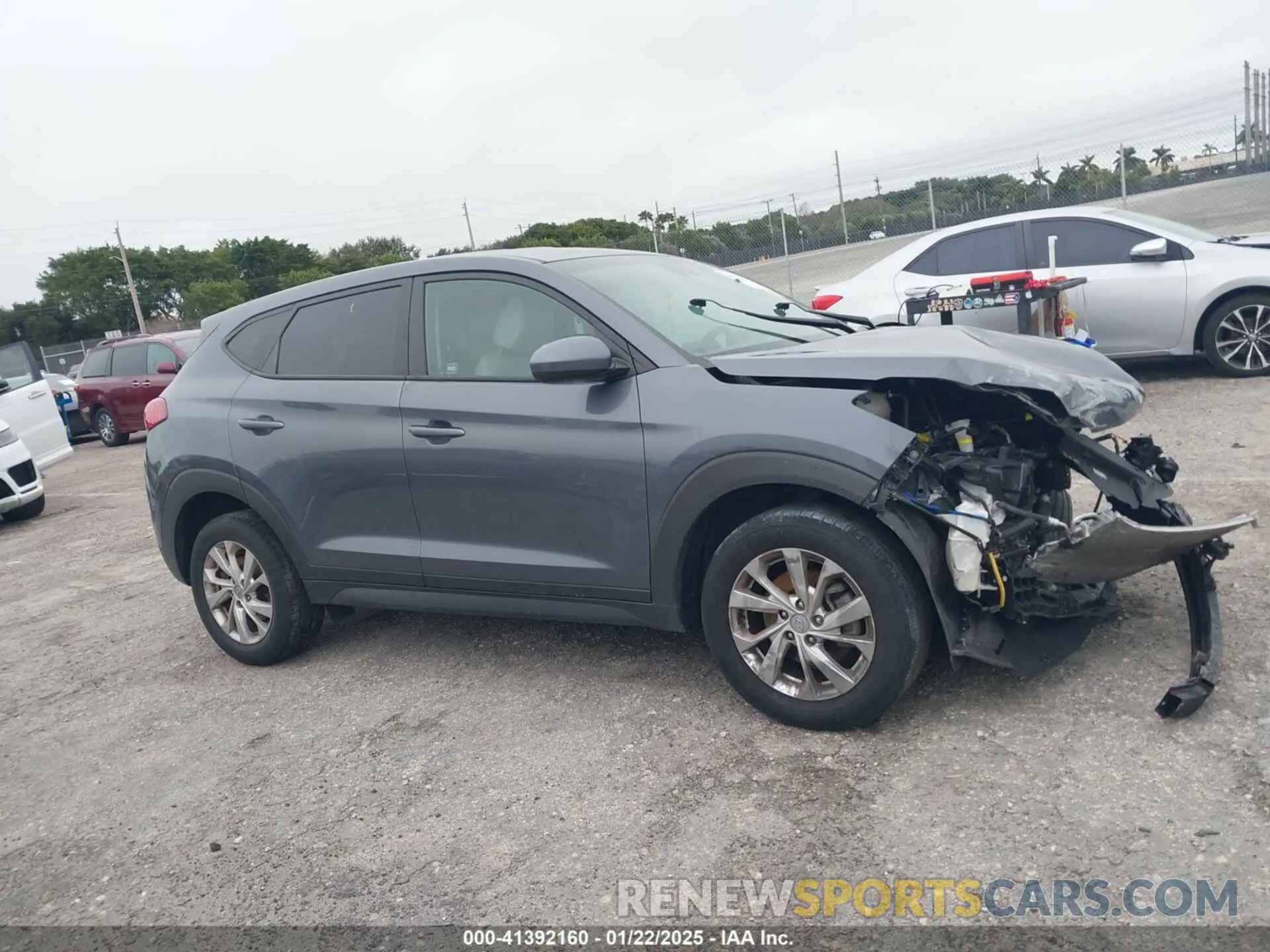 13 Photograph of a damaged car KM8J23A4XMU401910 HYUNDAI TUCSON 2021