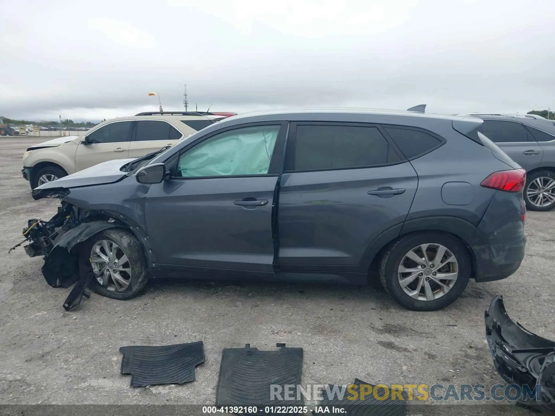 14 Photograph of a damaged car KM8J23A4XMU401910 HYUNDAI TUCSON 2021