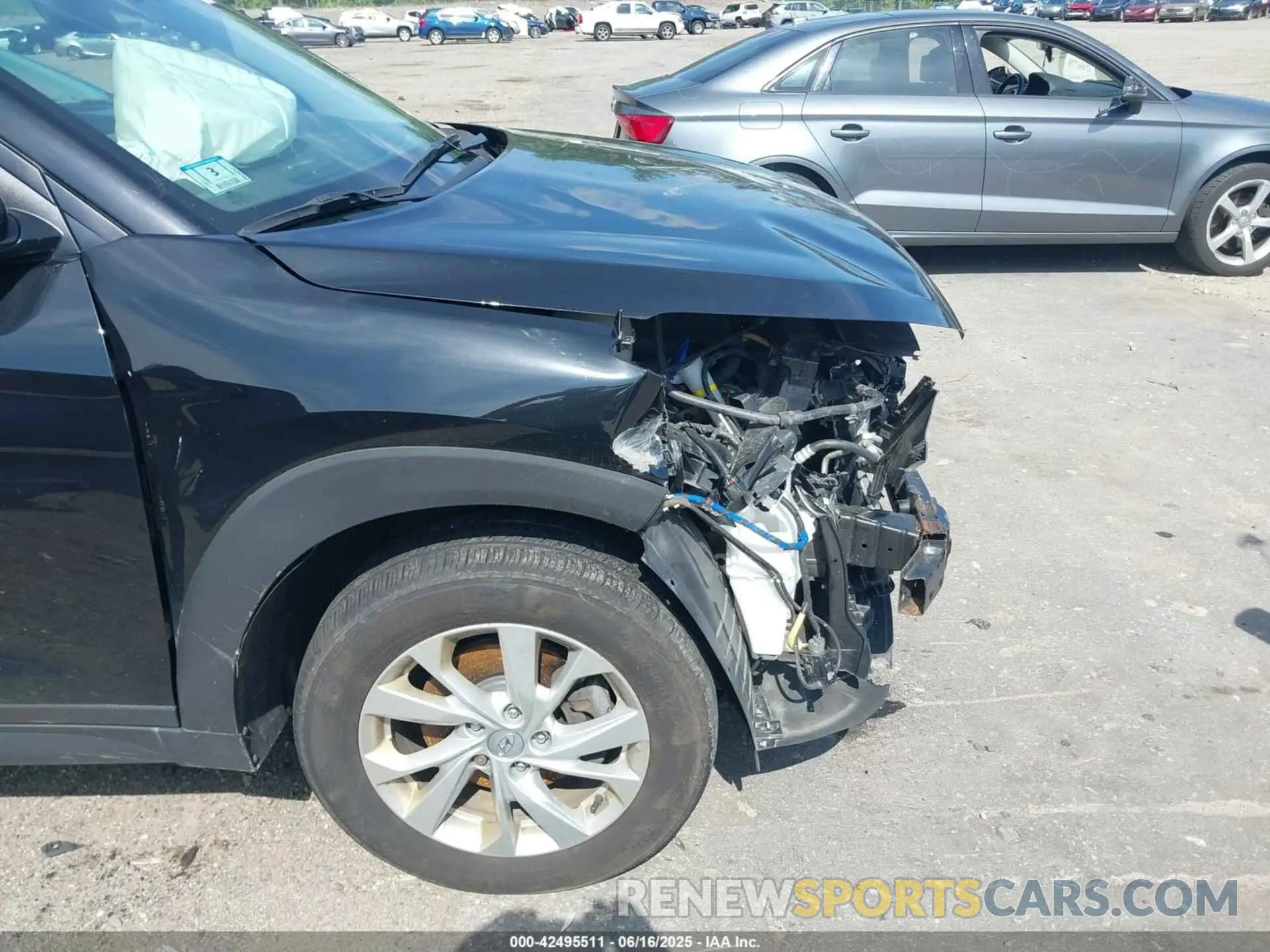 19 Photograph of a damaged car KM8J2CA43MU383007 HYUNDAI TUCSON 2021