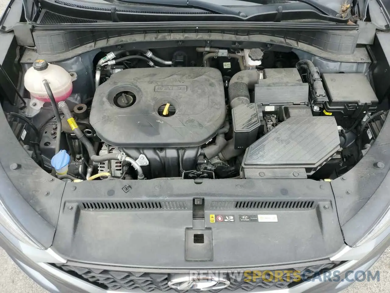 12 Photograph of a damaged car KM8J2CA44MU341882 HYUNDAI TUCSON 2021