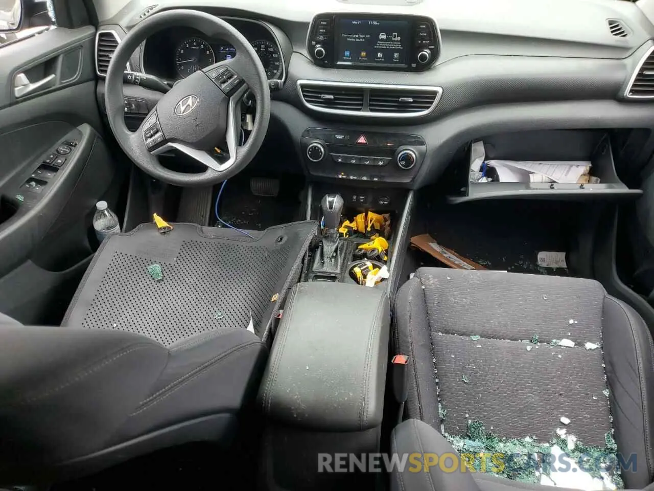 8 Photograph of a damaged car KM8J2CA44MU341882 HYUNDAI TUCSON 2021