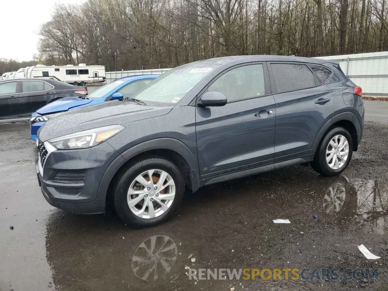 1 Photograph of a damaged car KM8J2CA45MU288643 HYUNDAI TUCSON 2021